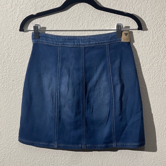 Guess A-Line Denim Skirt 
Style #W5FCL7D1W40 - Picture 2 of 6